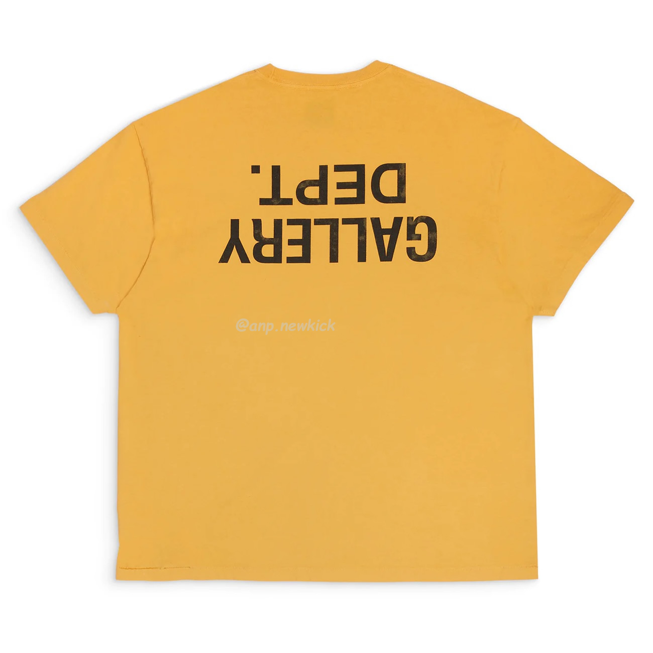 Gallery Dept Fucked Up Reverse English Logo Printed Short Sleeve T Shirt (6) - newkick.vip